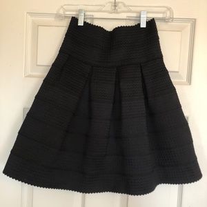 A-line short skirt
